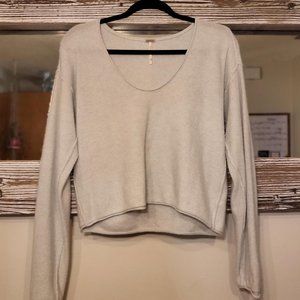Free People Always Cashmere V-Neck Sweater